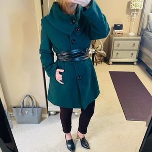 Nikki Jones *Gorgeous Colour* Cashmere & Wool Coat